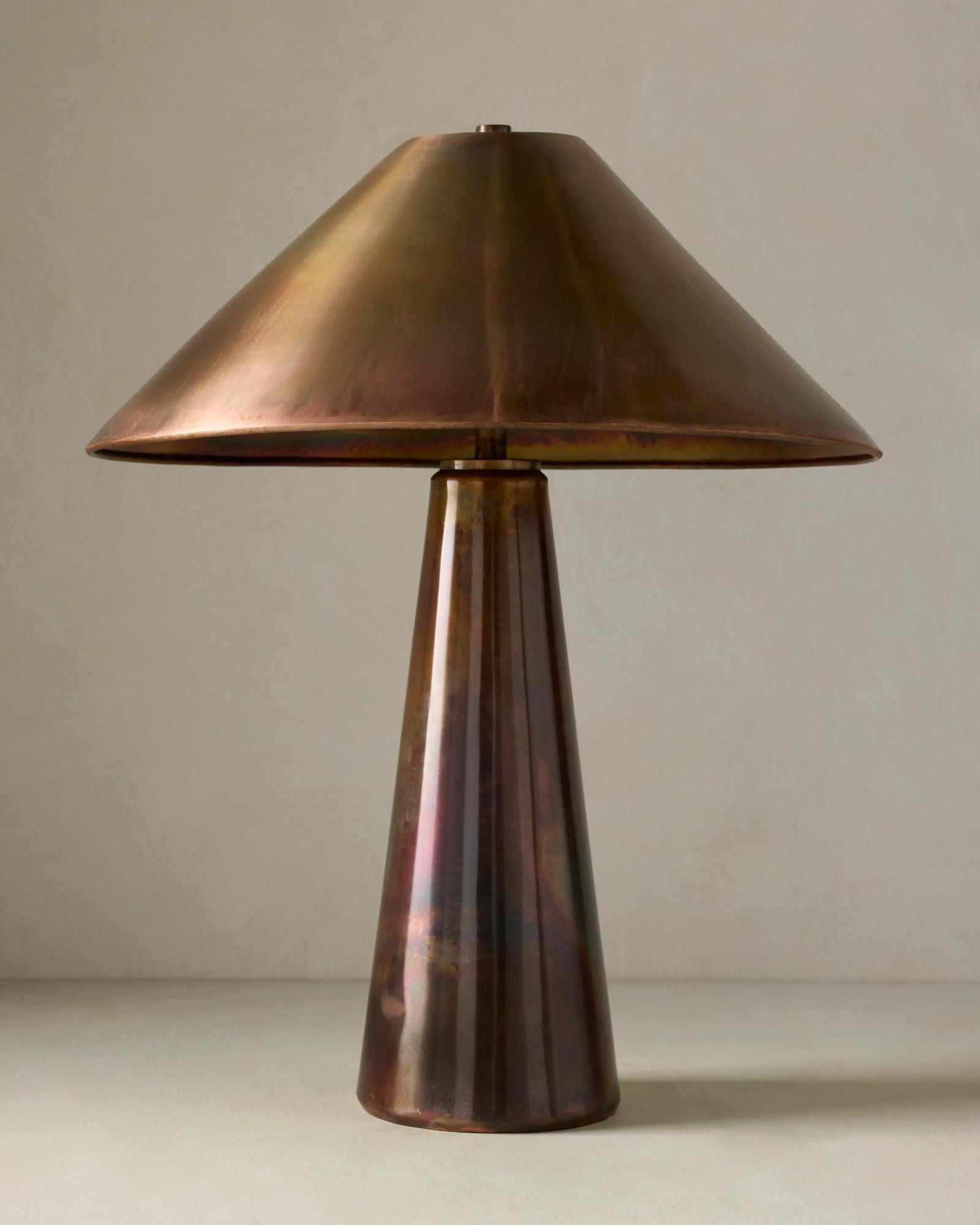 Emmaline Table Lamp - Iridescent Acid Wash 22W x 27H x 22D | Joon Loloi