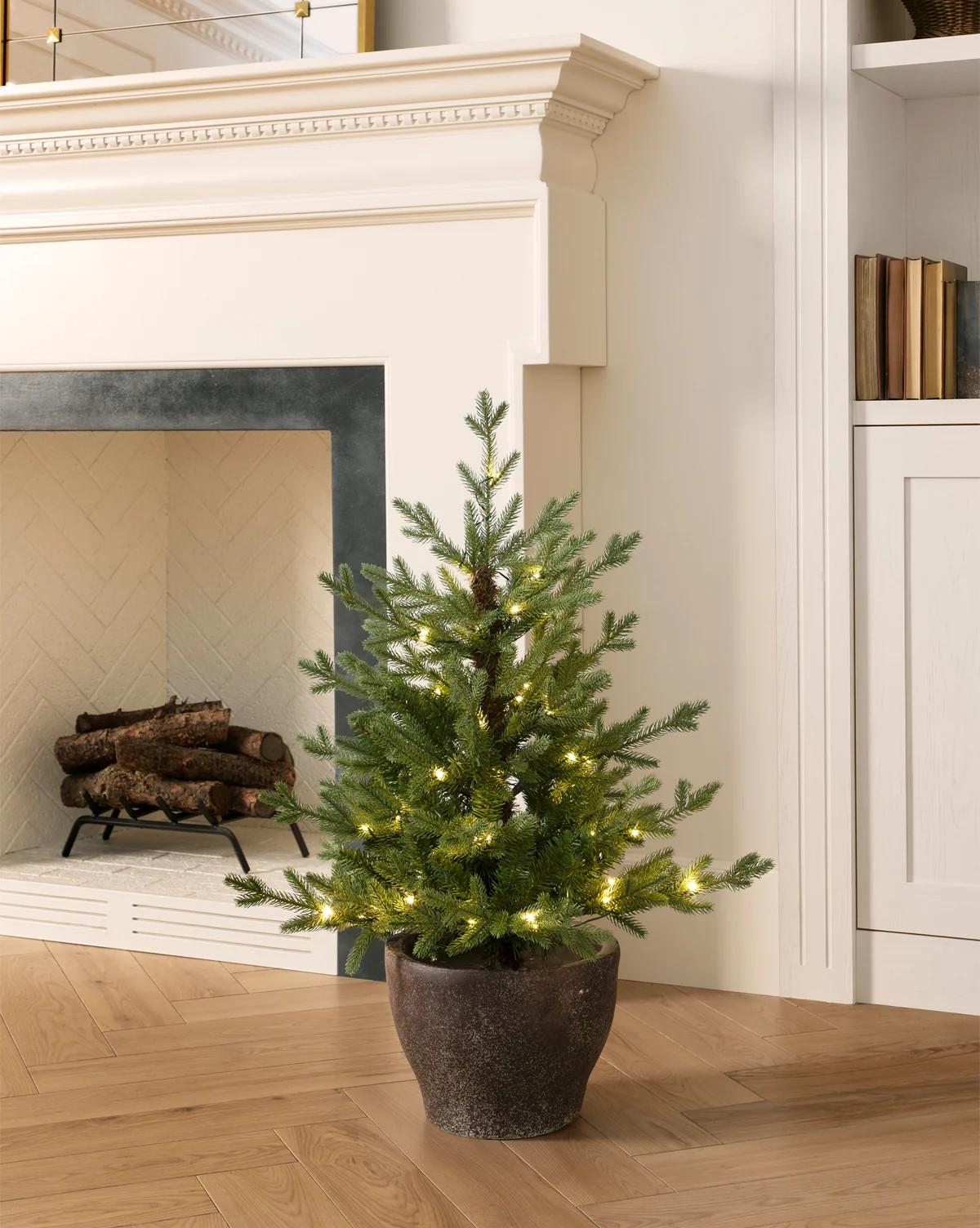 3' Norway Pre-Lit Faux Potted Tree | McGee & Co. (US)