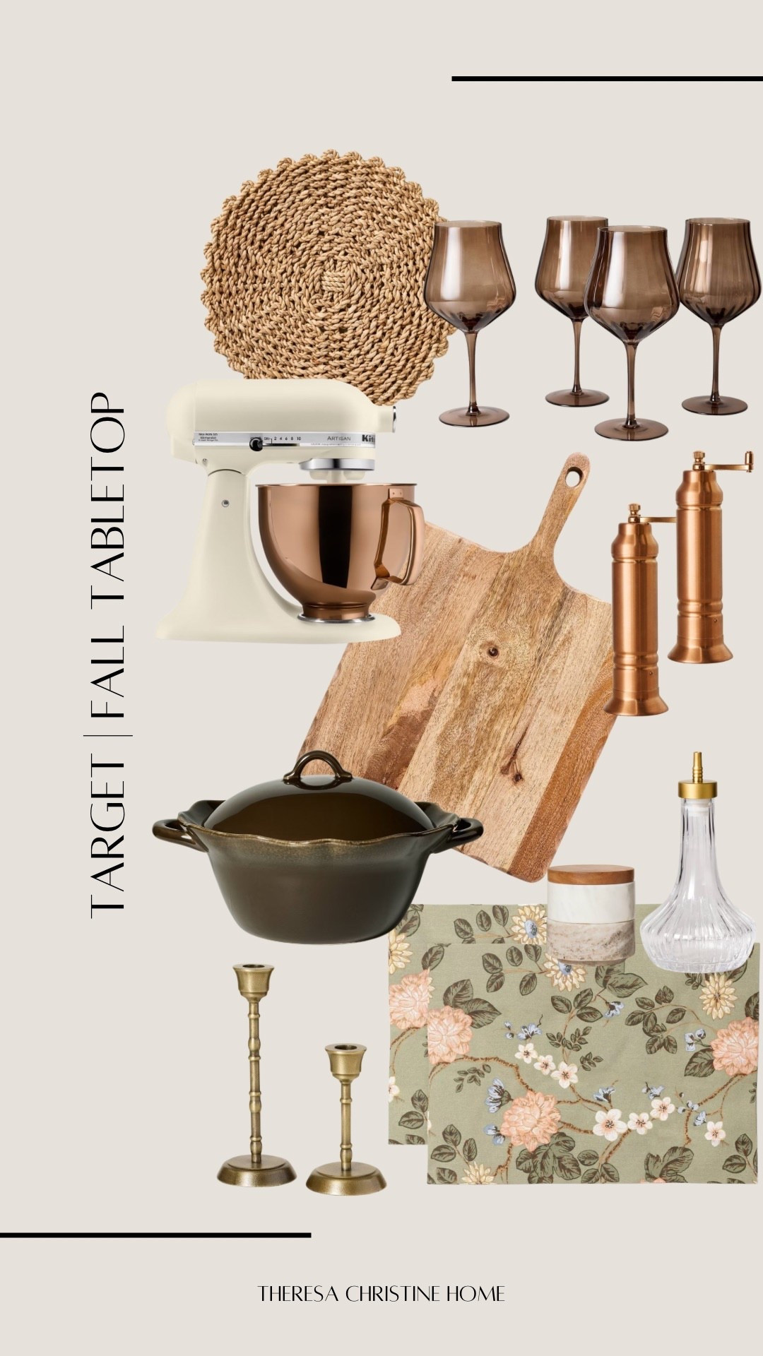 Target - fall dining table decor 

Home decor 
Tablescape 
Cooking 

#LTKHome #LTKSeasonal #LTKFallSale