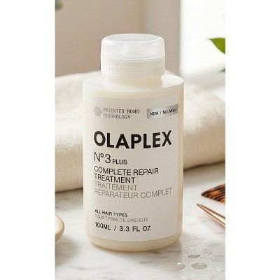 Olaplex No.3 PLUS Complete Repair Treatment For All Hair Types (3.3 oz) 810177860273 #3 Intense structural bond-building & advanced molecular repair | Target