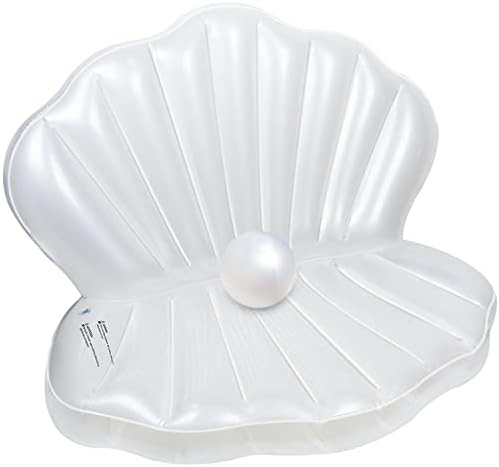 Zcaukya Inflatable Seashell Pool Float, Giant Clam Air-Filled Toys with Pearl Ball for Kids Birth... | Amazon (US)