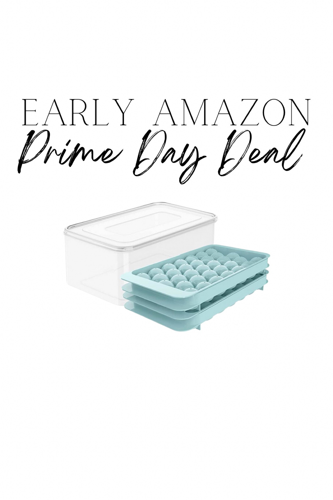 Early Amazon prime deal. Ice tray. Ice mold. Ice ball maker. 

#LTKunder50 #LTKxPrimeDay #LTKsalealert