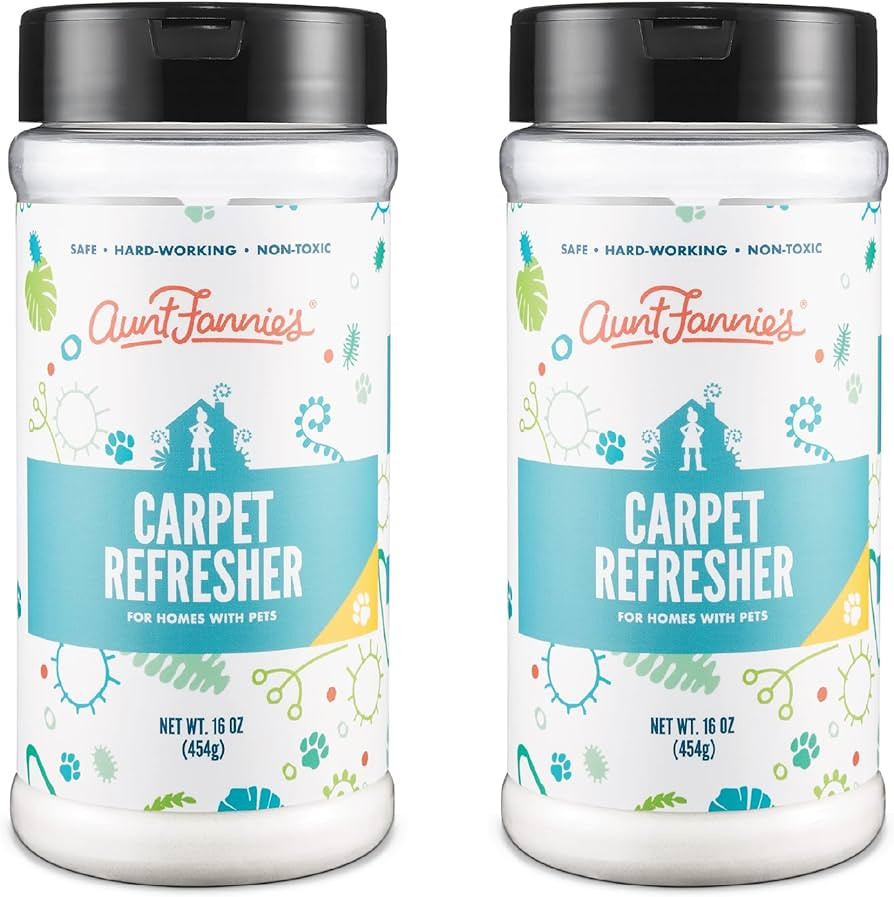 Aunt Fannie's Carpet Refresher, Odor Neutralizer & Deodorizer for Homes with Children, Pets, and ... | Amazon (US)