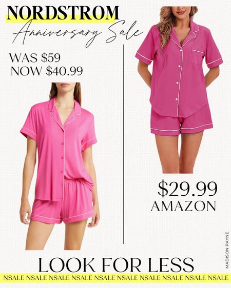 Look for Less❗ Compare Nordstrom’s 2-piece pajama set for $40.99 in the Nordstrom💛 sale to Amazon's🤑similar coat at $29.99!

NSale, Nordstrom Anniversary Sale, dupe alert, pajama set, 2-piece set, 2-piece pajama set, Madison Payne


#LTKxNSale #LTKstyletip #LTKSeasonal