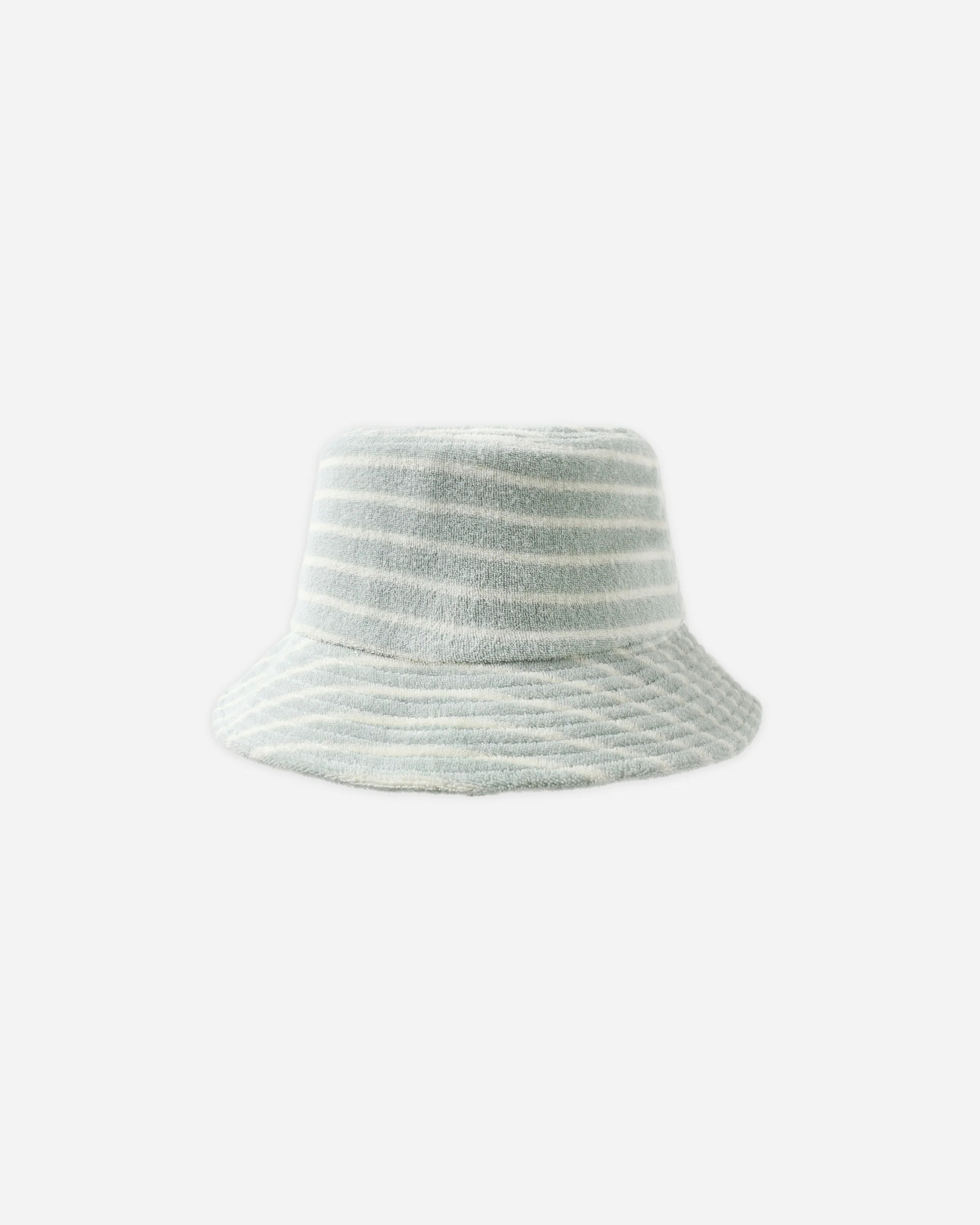 Bucket Hat Seafoam Terry Stripe | Rylee + Cru