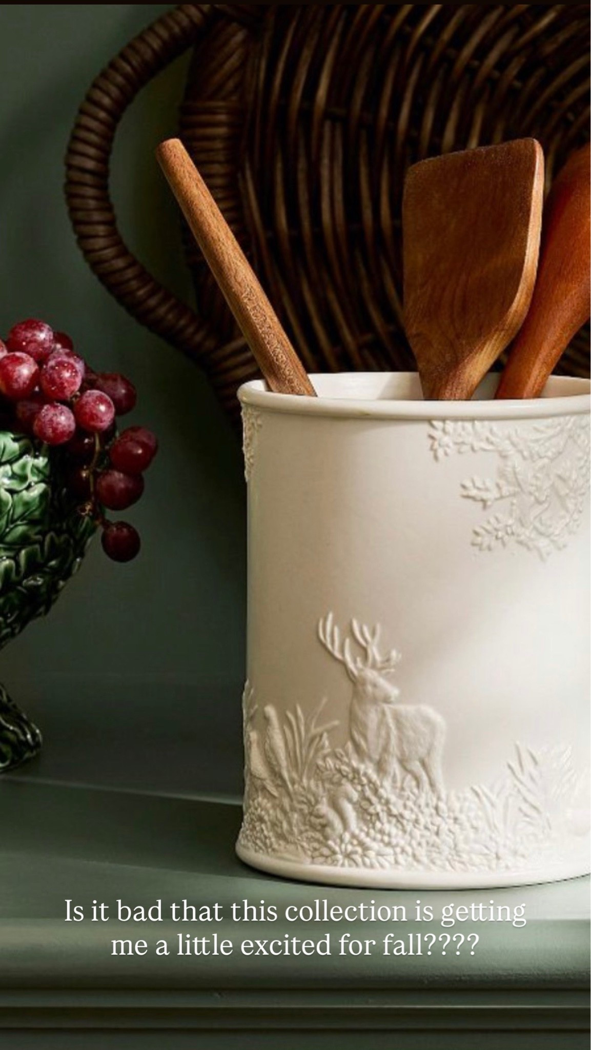 These kitchen pieces from @Pottery Barn are getting me a little excited for fall. Too soon???

#LTKHome