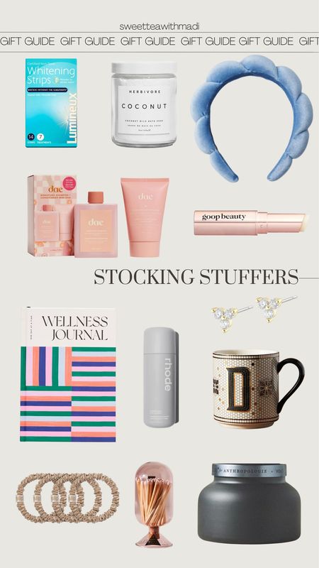 Gift guide for stocking stuffers! 

Gift guide stocking stuffers, gift guide for her, gift guide for best friends, gift guide in-laws, gift guide you, holiday presents, Christmas presents, Christmas stockings, holiday party gifts, favorite finds, sweetteawithmadi, Madi Messer 

#LTKSeasonal #LTKHoliday #LTKGiftGuide