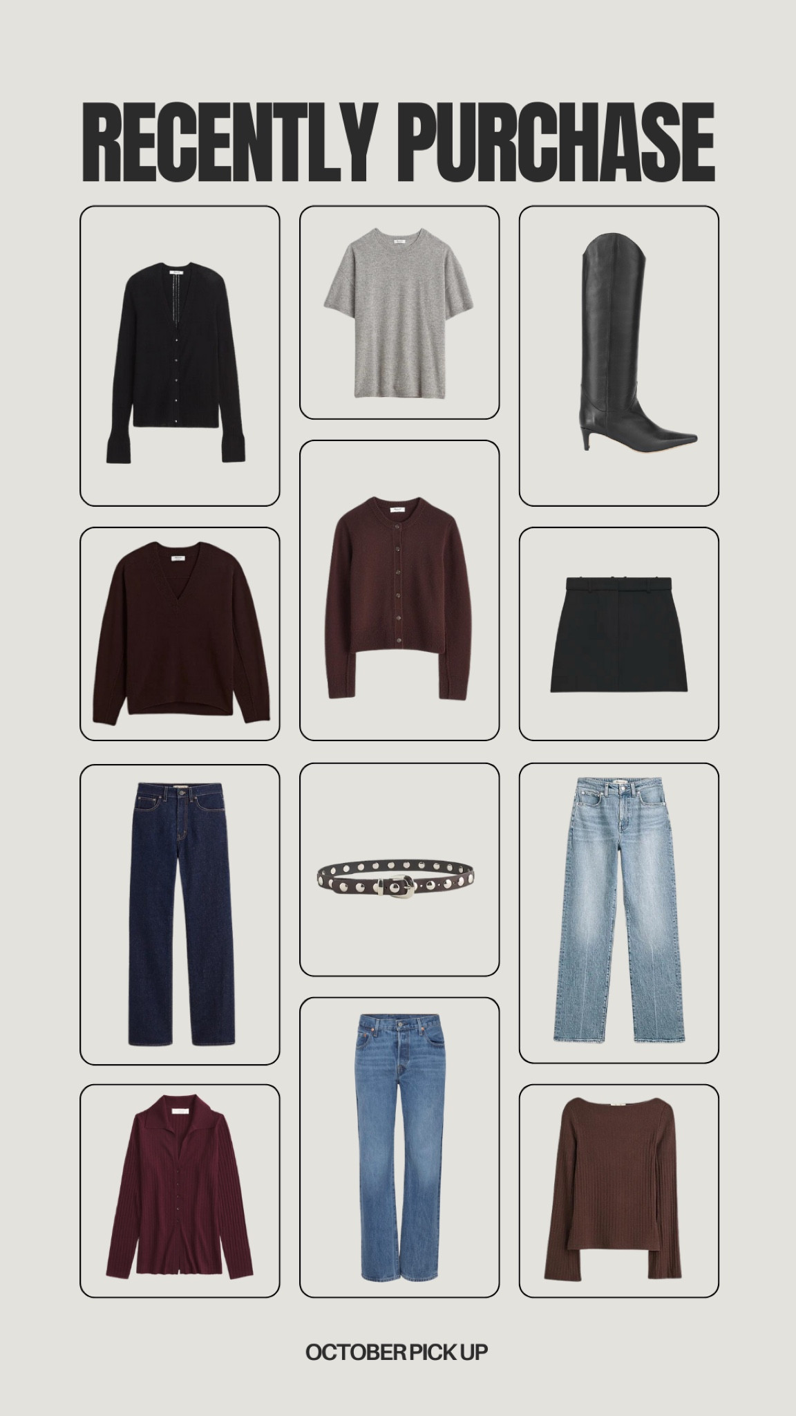 Went to the mall yesterday and did some major damage at Madewell, Aritzia and Abercrombie. Can you tell I’m obsessed with dark brown? 

#LTKFindsUnder100 #LTKxMadewell #LTKMidsize