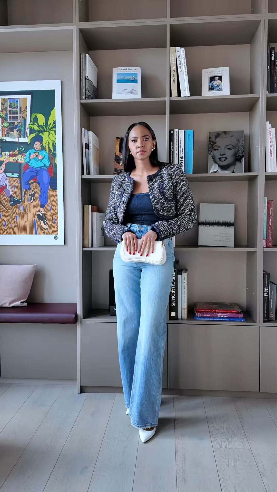 The cropped tweed jacket adds such a perfect touch of Parisian chic to my everyday blue jeans, creating that coveted high-low mix. The textured fabric against casual denim strikes the perfect balance between polished and laid-back.

#LTKgrwm #LTKeurope #LTKstyletip