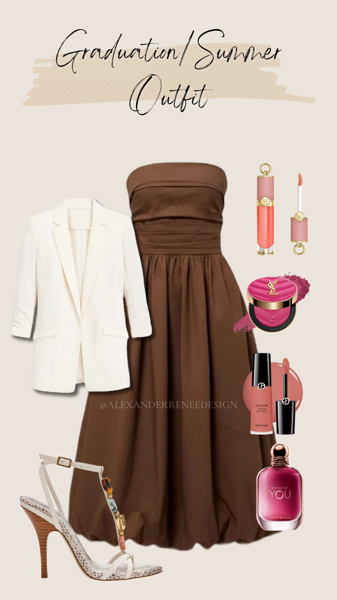 Graduation or summer event… this is the vibe 🎓✨
Soft glam, a little polished, and just enough statement.

#GraduationOutfit #SummerOutfit #EventStyle #ChicStyle #SoftGlam #ElegantLooks #LTKStyle #OutfitInspo #OccasionWear #StyleInspo #FashionFinds #OOTDInspo 

 #LTKgrwm #LTKootd #LTKActive