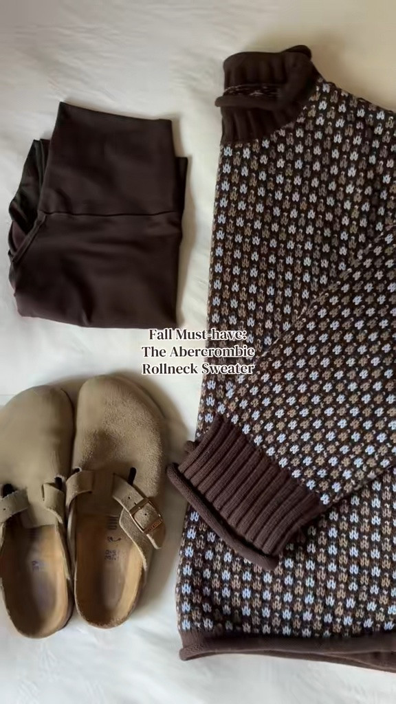 Extra 15% off with code AFDENIM! I sized up to a large!

#sweater #mockneck #fallaesthetic #fallfashion #abercrombie #rollneck #inspo

#LTKSaleAlert #LTKSeasonal