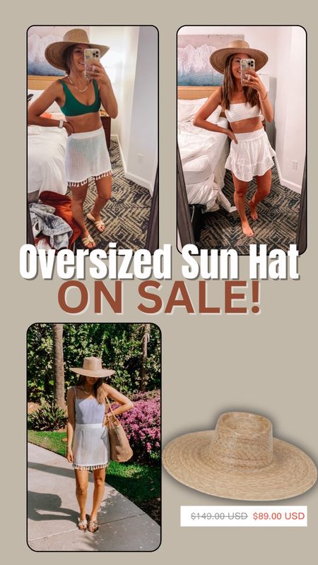 My favorite oversized sun hat is on major sale! This hat provides full coverage and is so cute! 



#LTKSaleAlert #LTKTravel #LTKSwim