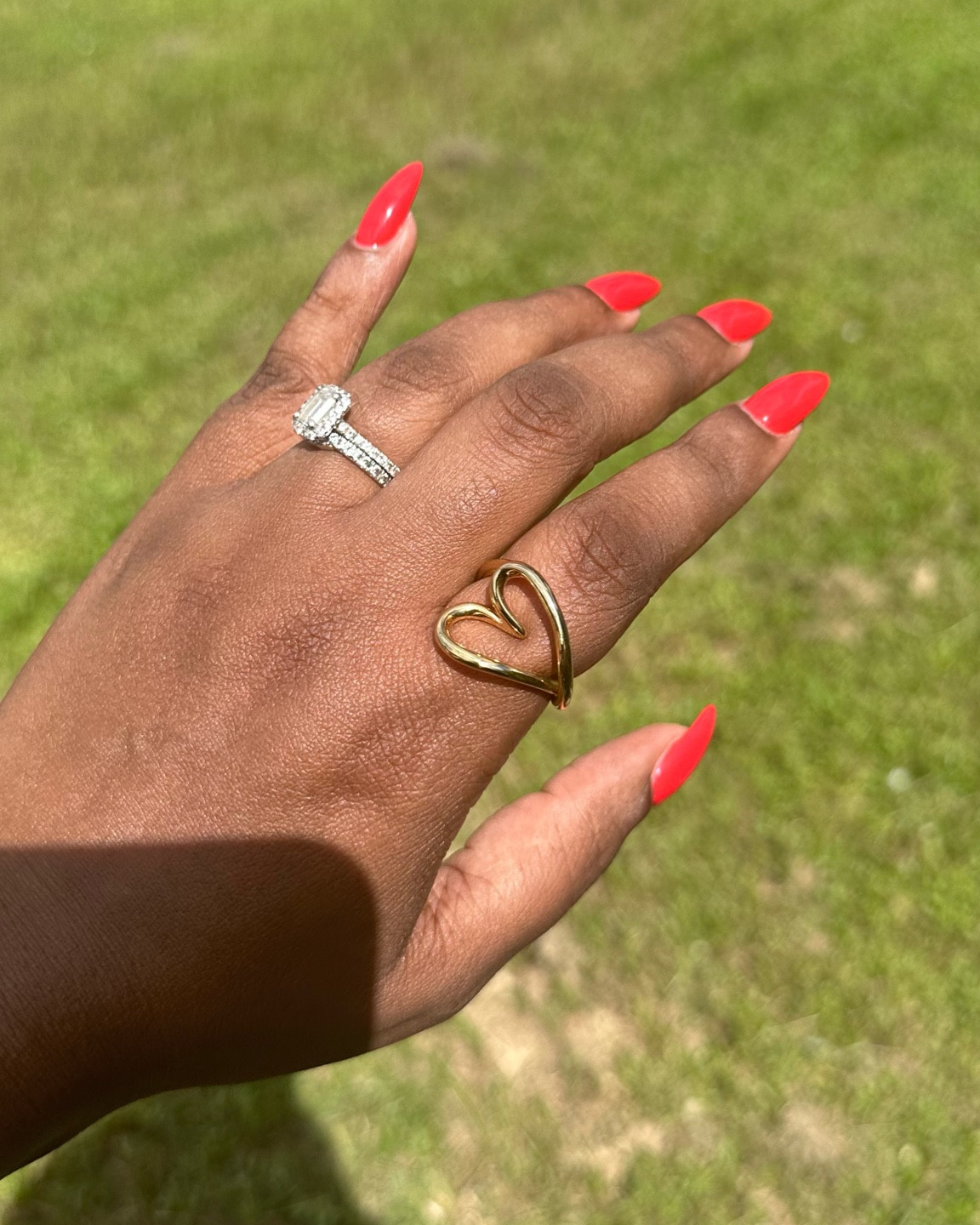 Gold Heart Ring

#goldjewerly
#goldring

#LTKStyleTip