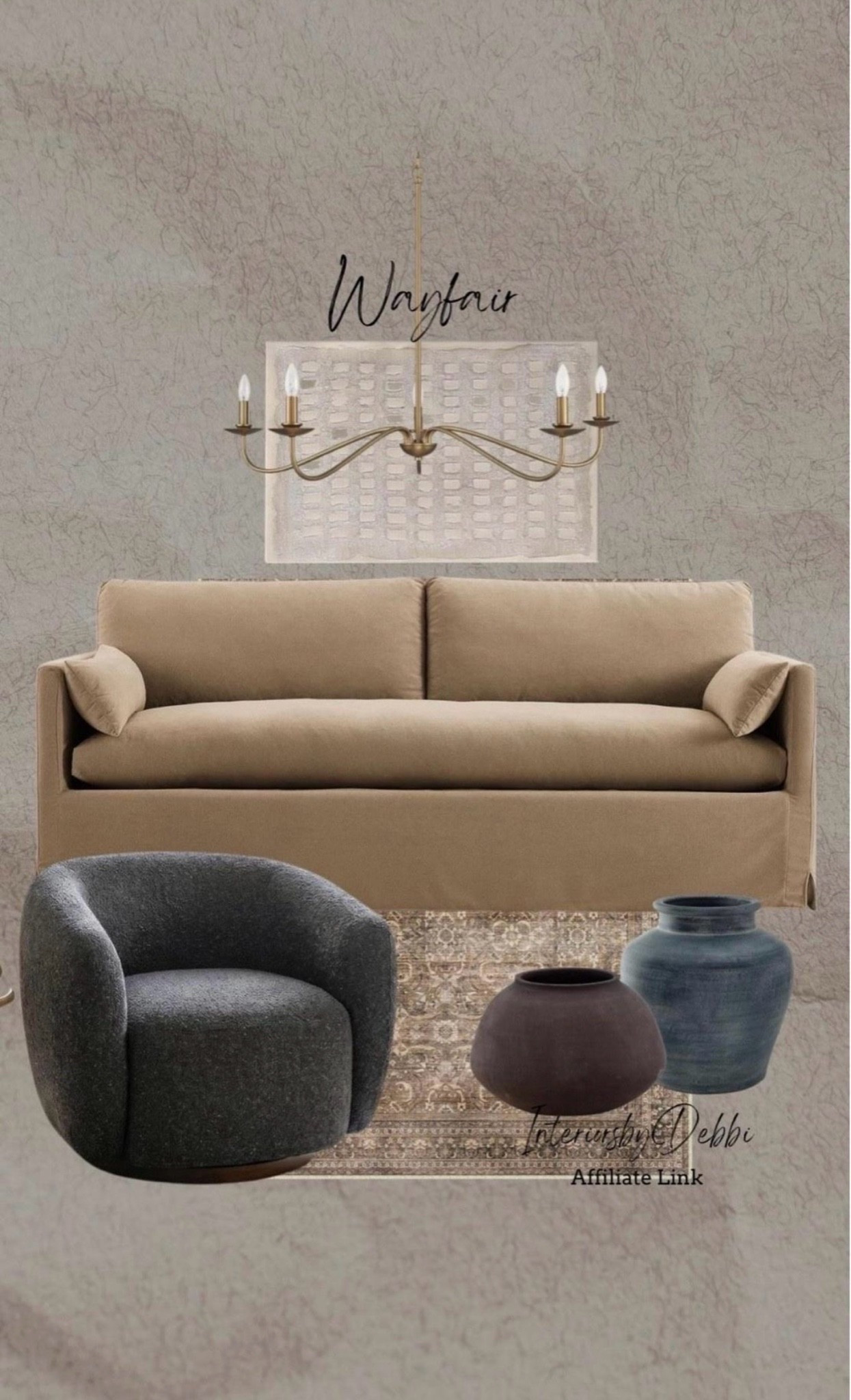 Wayfair Finds
Sofa, area rug, chandelier, accent chair, vases, transitional home, modern decor, amazon find, amazon home, target home decor, mcgee and co, studio mcgee, amazon must have, pottery. barn, Walmart finds, affordable decor, home styling, budget friendly, accessories, neutral decor, home finds, buy new arrival, coming soon, sale alert, high end look for less, Amazon favorites, Target finds, cozy, modern, earthy, transitional, luxe, romantic, home decor, budget friendly decor #wayfair

#LTKSeasonal #LTKHome