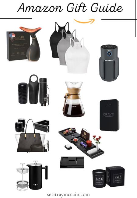 Coffee lovers, coffee brewer, bath spa, bathroom caddy, black candle, luxury candles, amazon finds, amazon favorites, amazon deals, wine lovers, wine bag, skincare products, basic tops, basic crop tops, battery charger. Amazon daily finds, black home accessories. Home decor, home finds, Amazon home, Amazon kitchen, everyday wear, affordable, budget friendly. Gifts for wife, holiday deals, holiday shopping, holiday gifts, Christmas gifts, Christmas shopping guide, wine gifts, wedding gifts, wedding shower, bride to be, travel bag, travel accessories, birthday gifts, anniversary gifts, gifts for mom, celebration.

#LTKsalealert #LTKHoliday #LTKGiftGuide