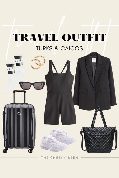 Abercrombie YPB travel outfit! Active onesie is 40% off and super comfortable - can’t rave about it enough! Runs TTS and I ordered a small! Also love the blazer, it’s a great closet staple that can be worn many ways - especially if you need work wear! 

#LTKunder100 #LTKsalealert #LTKSale