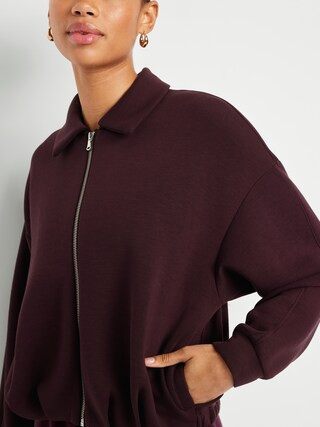 Bounce Fleece Bomber Jacket | Old Navy (US)