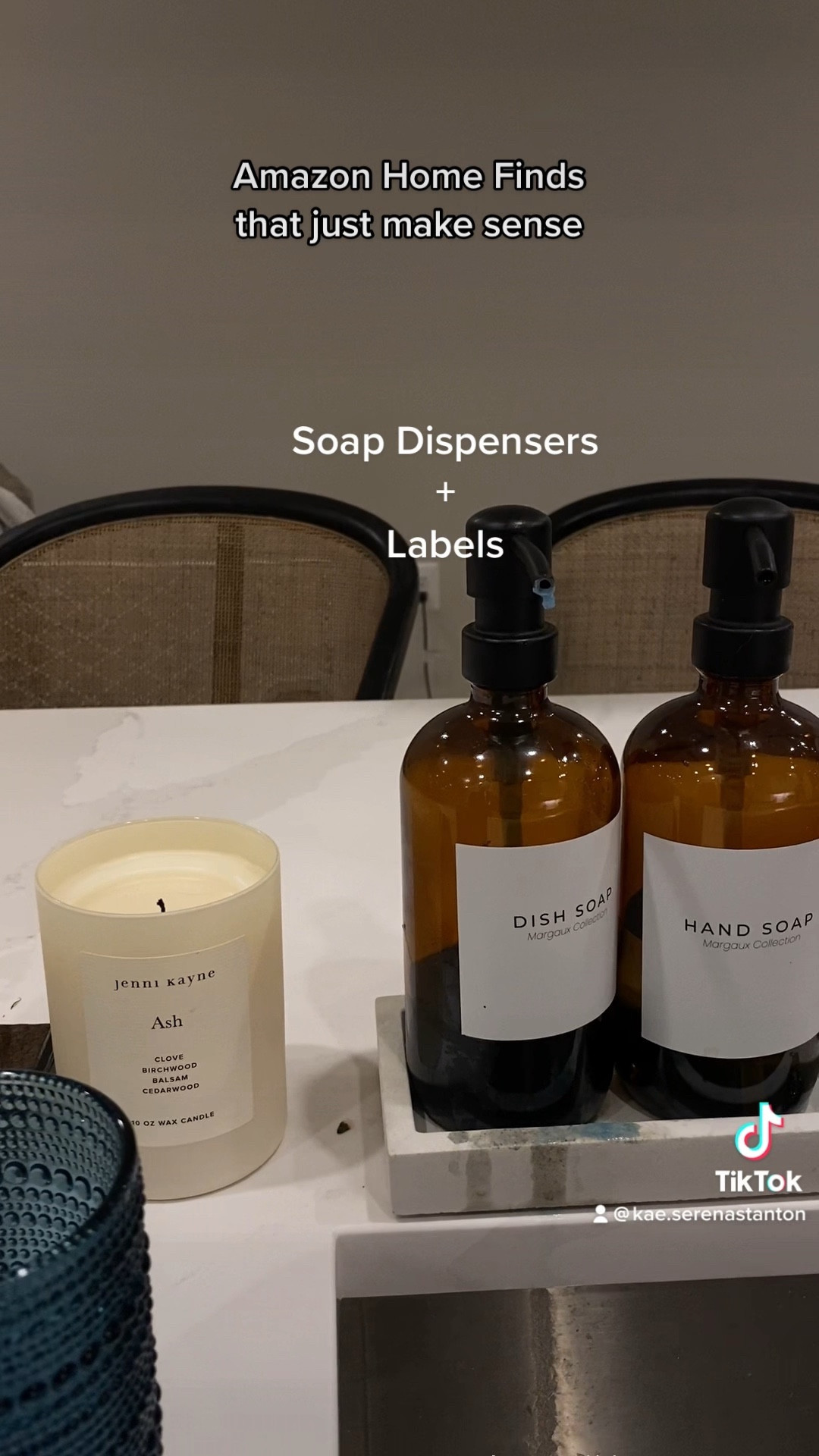 Amazon Kitchen home aesthetic finds!
Nespresso pod drawer
Gold reusable chopsticks 
Gold paper towel holder
Soap dispensers with labels 
Electric lighter 
Bamboo lid aesthetic jars 


#LTKsalealert #LTKGiftGuide #LTKhome