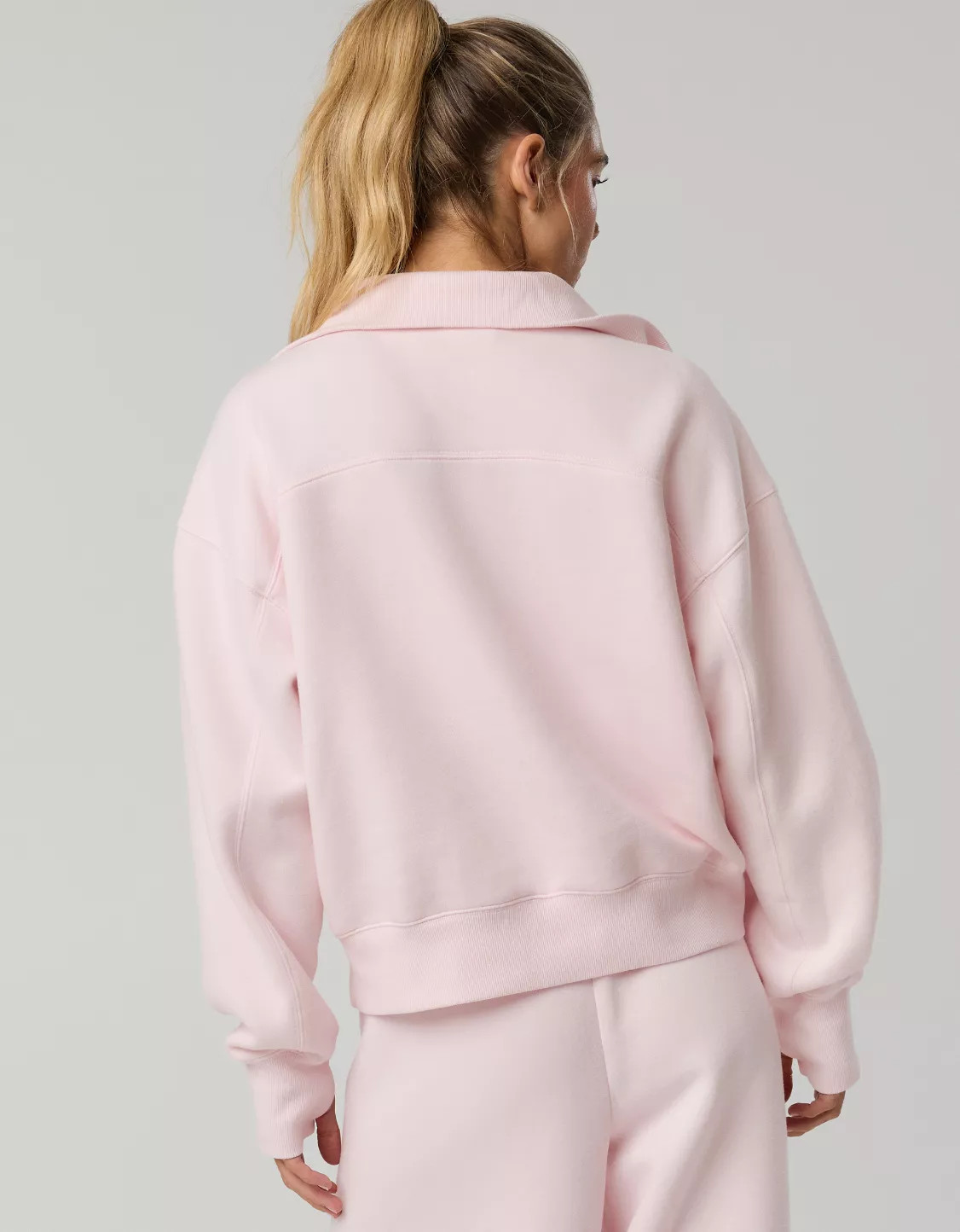 OFFLINE By Aerie Cloud Fleece Quarter Zip Sweatshirt | Aerie