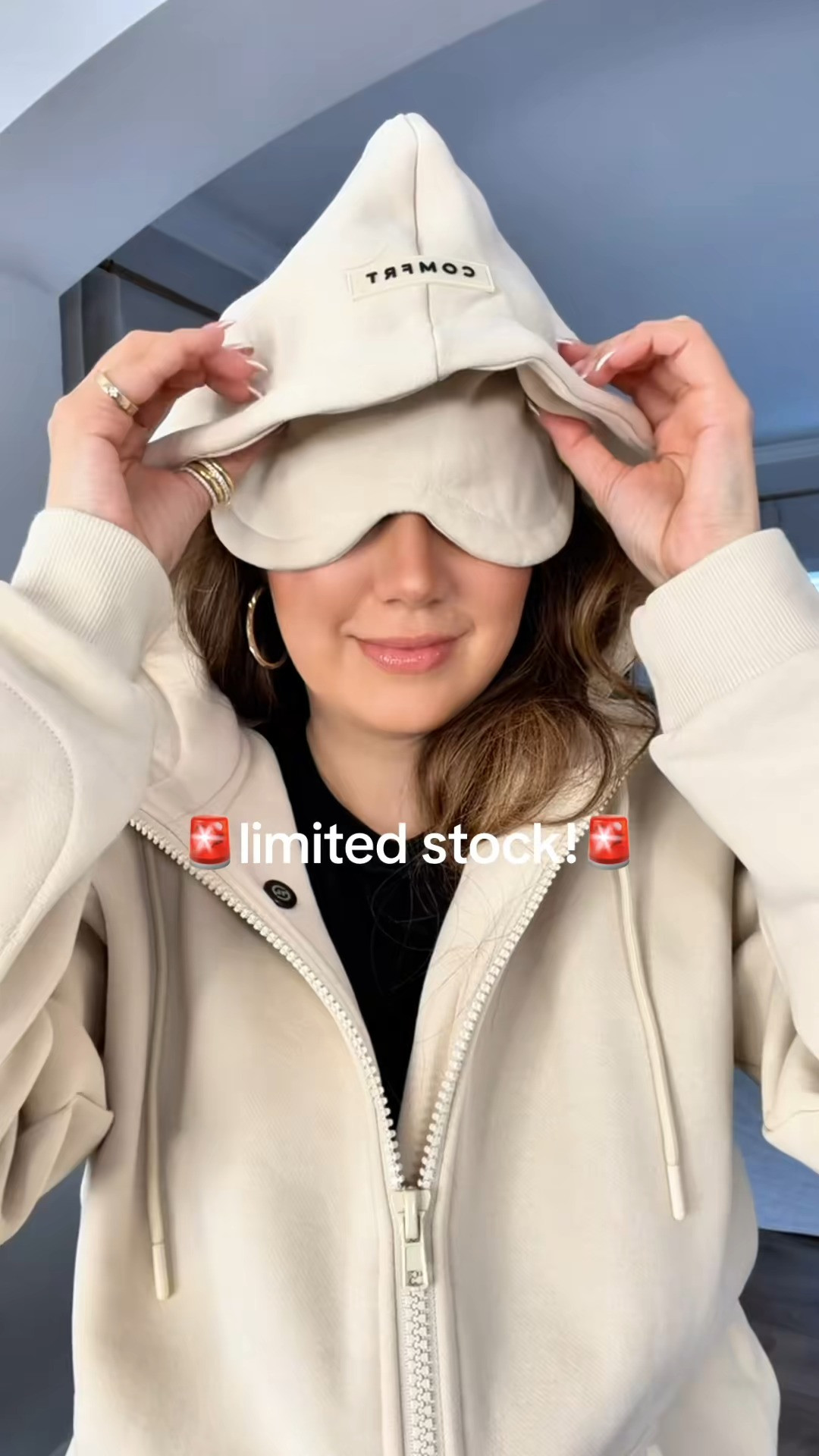 How comfy and practical is this Airplane Mode travel zip hoodie? Obsessed! ✈️  

 #LTKootd #LTKFindsUnder100 #LTKTravel