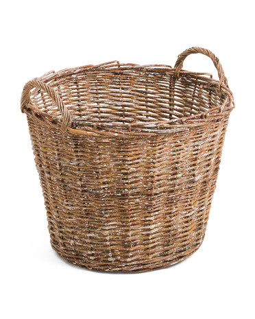 23in Willow Woven Basket | Office & Storage | Marshalls | Marshalls