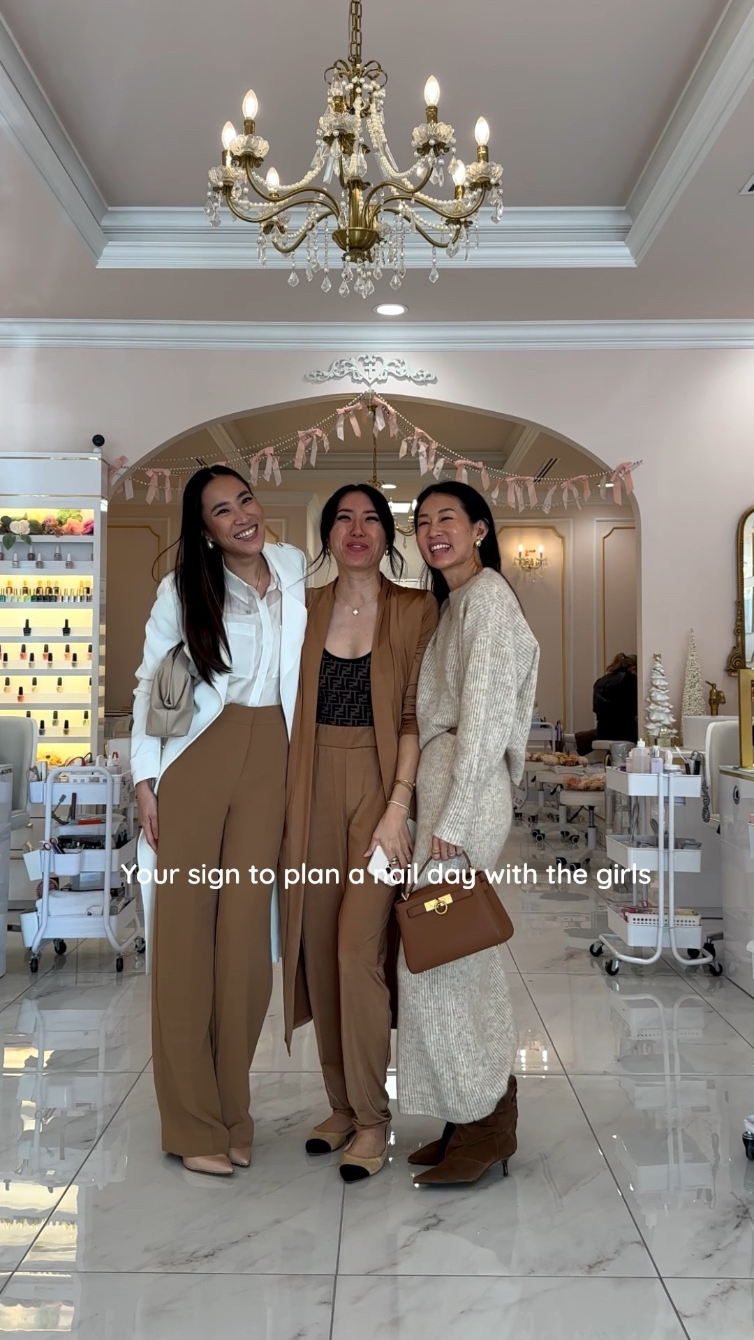 Nail day with the girls and wearing this cozy, knit sweater set. Linked some of similar options for this winter. These are also my favorite suede boots of the season! 

#LTKvlog #LTKdayinmylife #LTKPetite