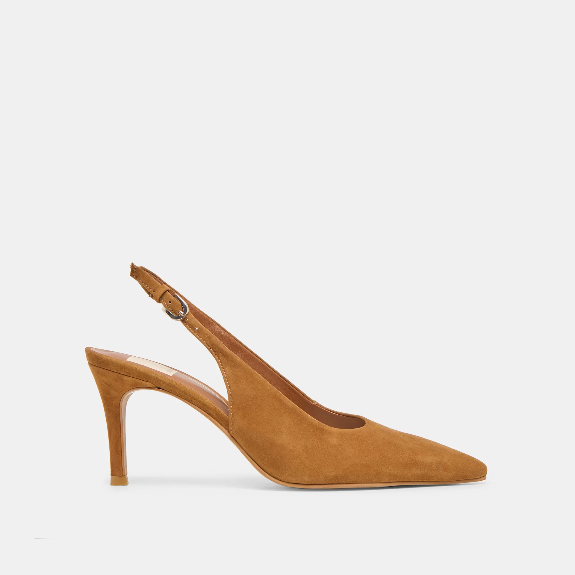 Elasi Brown Nubuck Heels | Dolce Vita | DolceVita.com