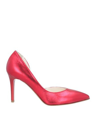Stele Woman Pumps Red Size 5.5 Leather | YOOX (US)