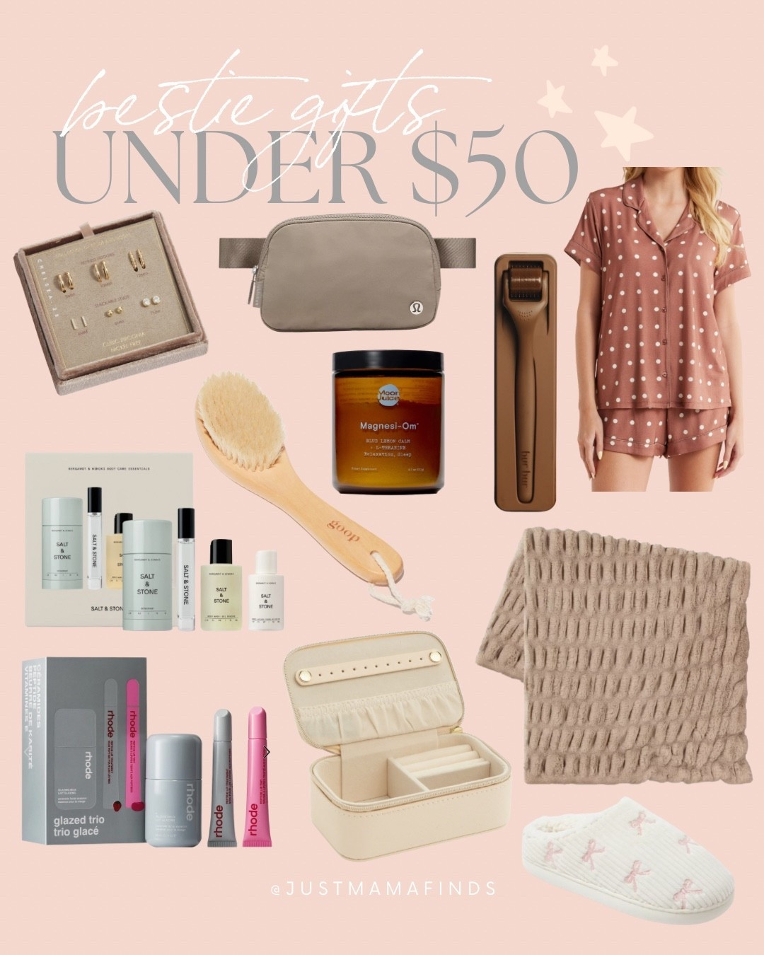Gifts for your bestie for under $50! 


Gifts for her, mother in law gifts, mom gifts, friend gifts, white elephant, gift exchange, affordable girts, cute, comfy, cozy

#LTKStyleTip #LTKGiftGuide #LTKBeauty