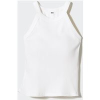 Geribde Cropped Bh-Top met Halternek | Uniqlo NL