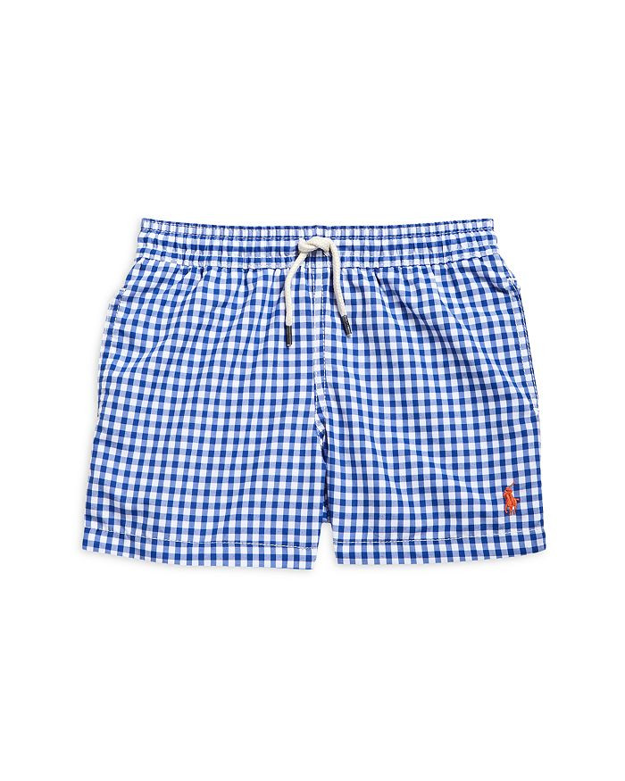 Boys' Traveler Gingham Swim Trunks - Little Kid, Big Kid | Bloomingdale's (US)
