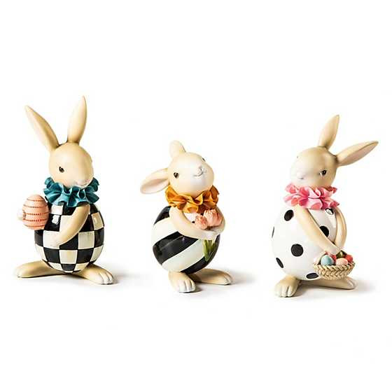 Spring Fling Rabbit Trio | MacKenzie-Childs