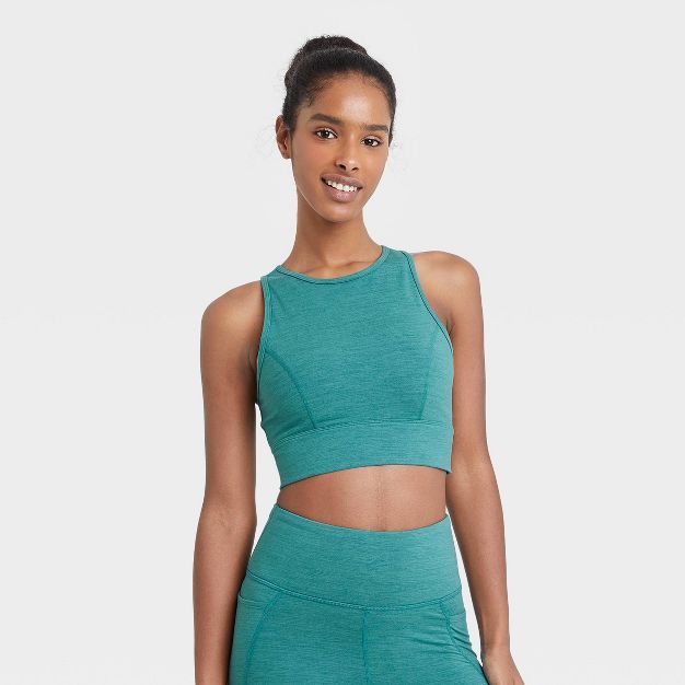 Women's Cozy Spacedye Longline Bra - JoyLab™ | Target