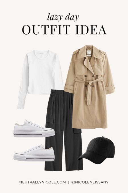Lazy day outfit

// rainy day outfit, casual outfit, trench coat outfit, cozy outfit, errands outfit, school outfit, coffee shop outfit, brunch outfit, travel outfit, airport outfit, cargo pants outfit, casual winter outfit, winter to spring outfit, spring transition outfit, spring transitional outfit, casual spring outfit, athleisure outfit, trench coat, long sleeve top, sweatpants, wide leg sweatpants, cargo pants, platform sneakers, platform Converse sneakers, Converse sneakers, white sneakers, casual sneakers, Amazon fashion, Abercrombie, neutral outfit, neutral fashion, neutral style, Nicole Neissany, Neutrally Nicole, neutrallynicole.com (2.18)

#LTKfindsunder50 #LTKstyletip #LTKU #LTKitbag #LTKfindsunder100 #LTKshoecrush #LTKtravel #LTKSeasonal #LTKsalealert