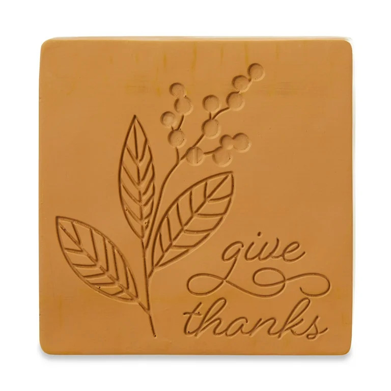 Harvest Tabletop Sign Decoration, Give Thanks, 5 inch tall, Adult, by Way to Celebrate - Walmart.... | Walmart (US)