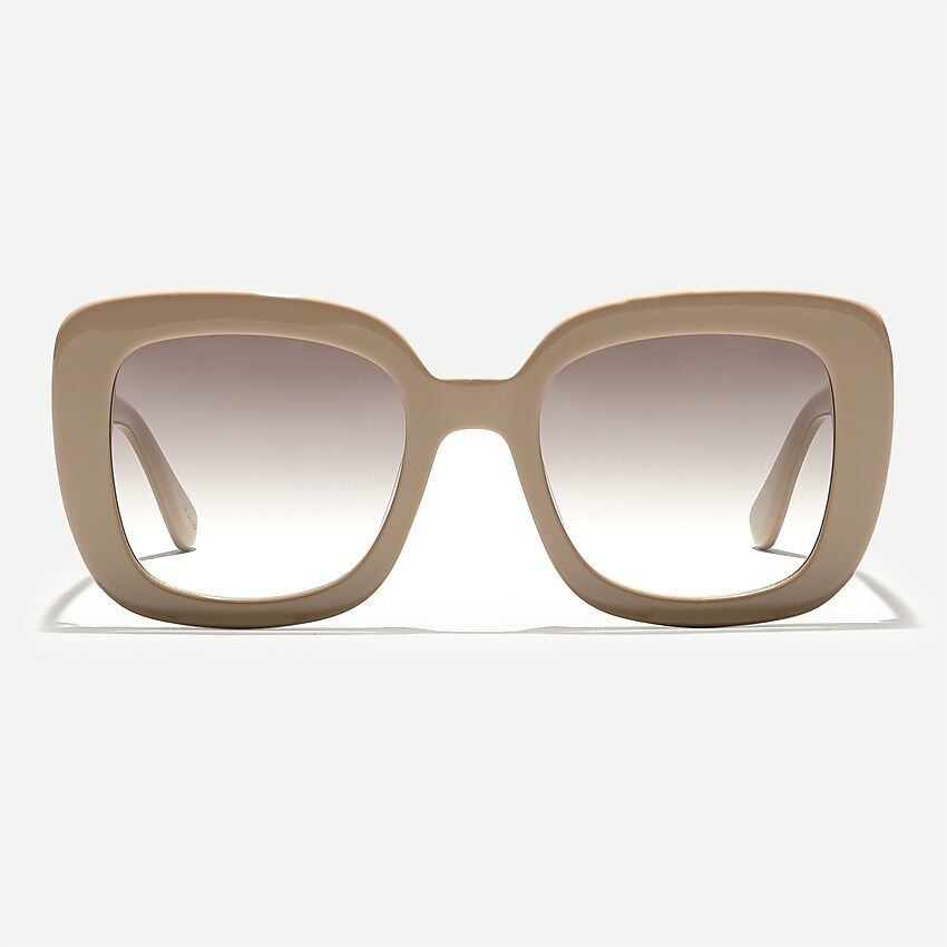 Oversized square sunglasses | J.Crew US