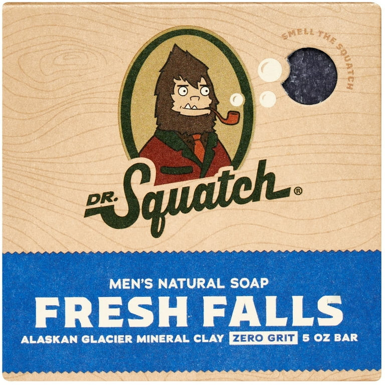 Dr. Squatch Fresh Falls Natural Bar Soap for Men, 5 oz | Walmart (US)