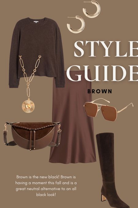 Style guide: Brown

Brown sweater, brown slip skirt, brown suede tall boots, brown purse, gold necklace, gold earrings and Amazon sunglasses. 

#LTKstyletip #LTKtravel #LTKSeasonal