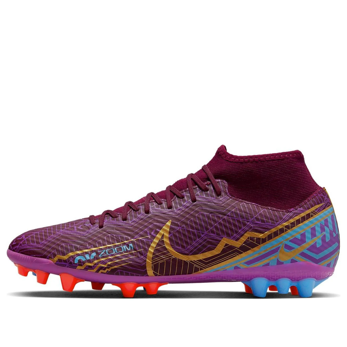 Nike Mercurial Superfly 9 AG 'Purple Burdundy' | KICKS CREW
