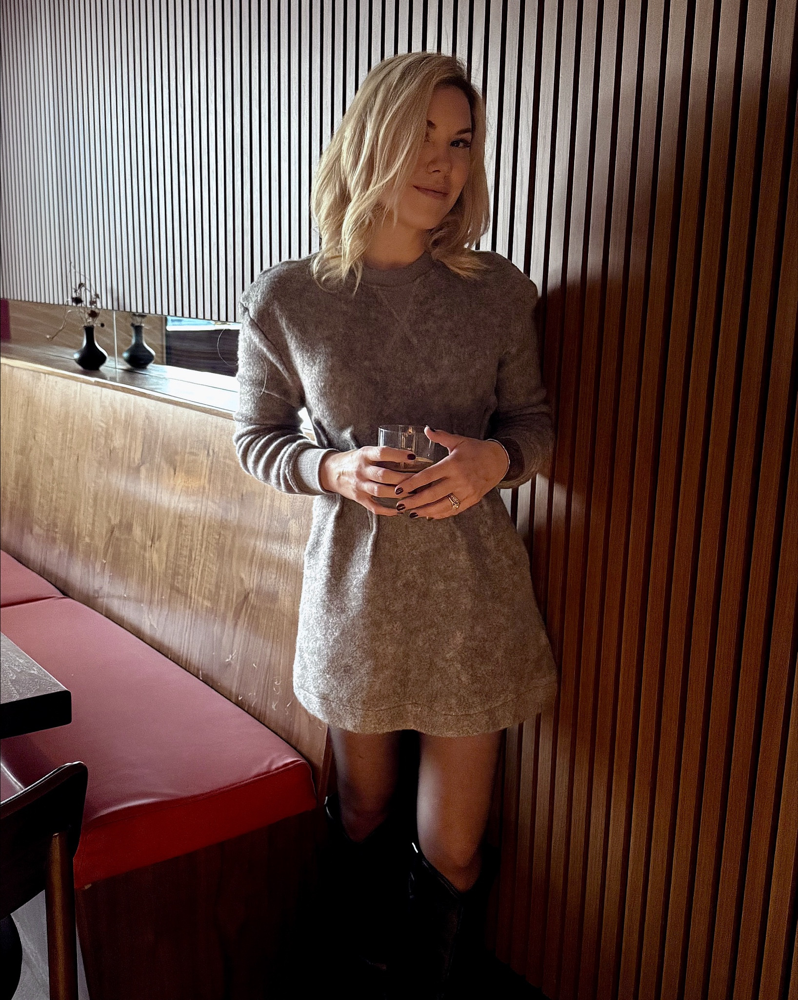 Mini Dress 
Date Night Outfit 