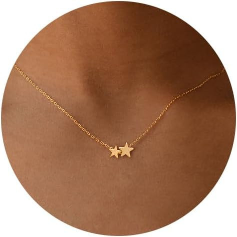 Gold Necklace: 14K Gold Plated Softball Volleyball Sun Sunflower Sun Star Italian Horn Interlocki... | Amazon (US)