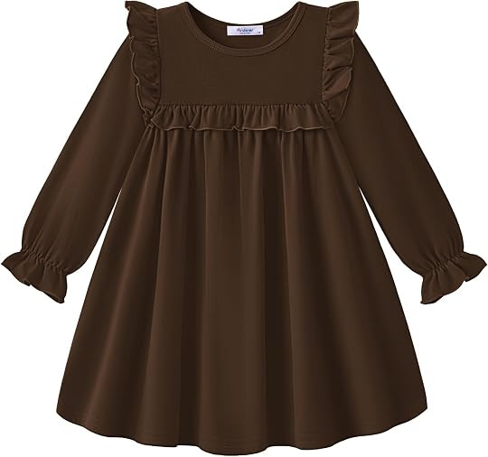 Arshiner Toddler Girls Long Sleeve Dresses Fall Winter Dress for Gilrs | Amazon (US)