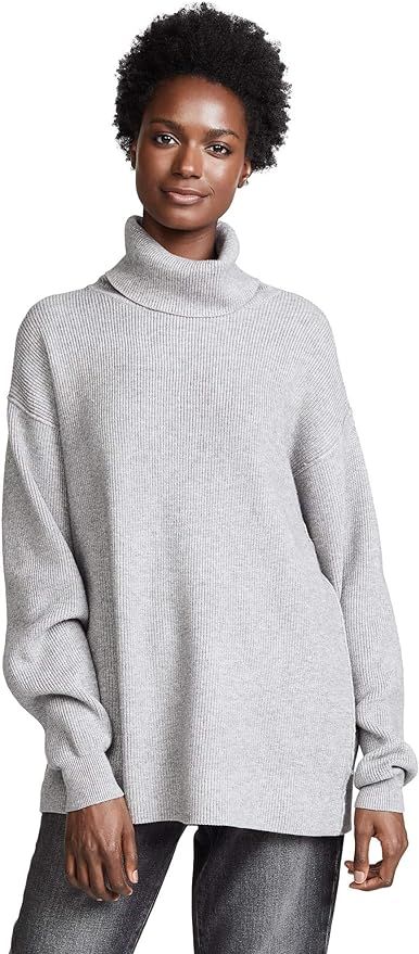 Free People Women's Softly Structured Tunic Sweater | Amazon (US)