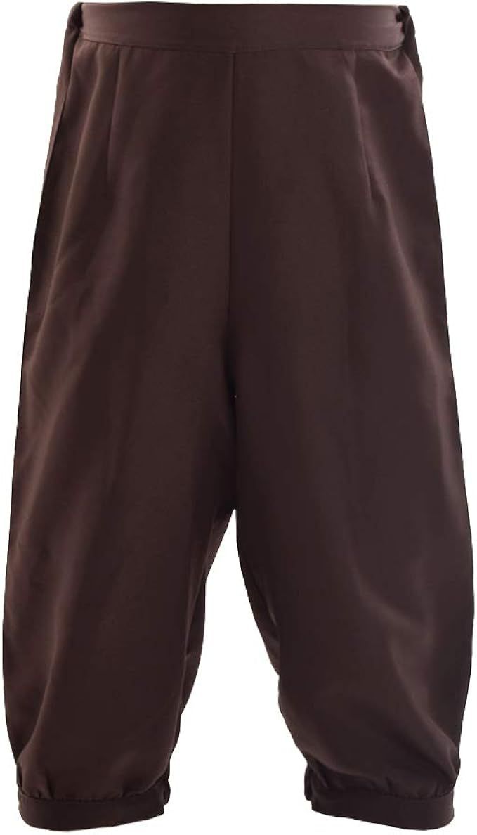 BLESSUME Retro Colonial Pants Renaissance Mens Knicker Pants Breeches | Amazon (US)