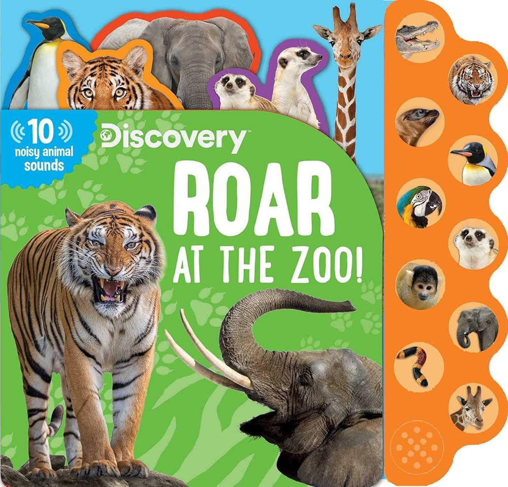 Discovery: Roar at the Zoo! (10-Button Sound Books) (Image on Book may slightly vary) | Amazon (US)