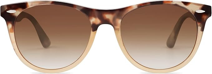 SOJOS Classic Polarized Sunglasses for Women Men Small UV400 Lenses SJ2076 | Amazon (US)