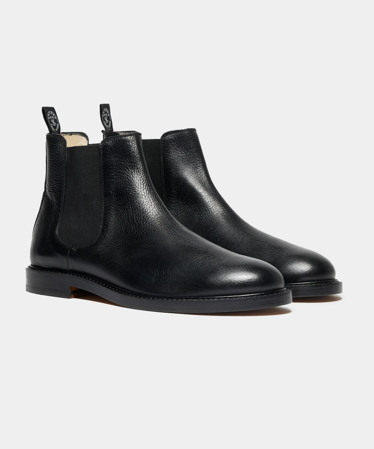 Leather Chelsea Boot in Black | Todd Snyder