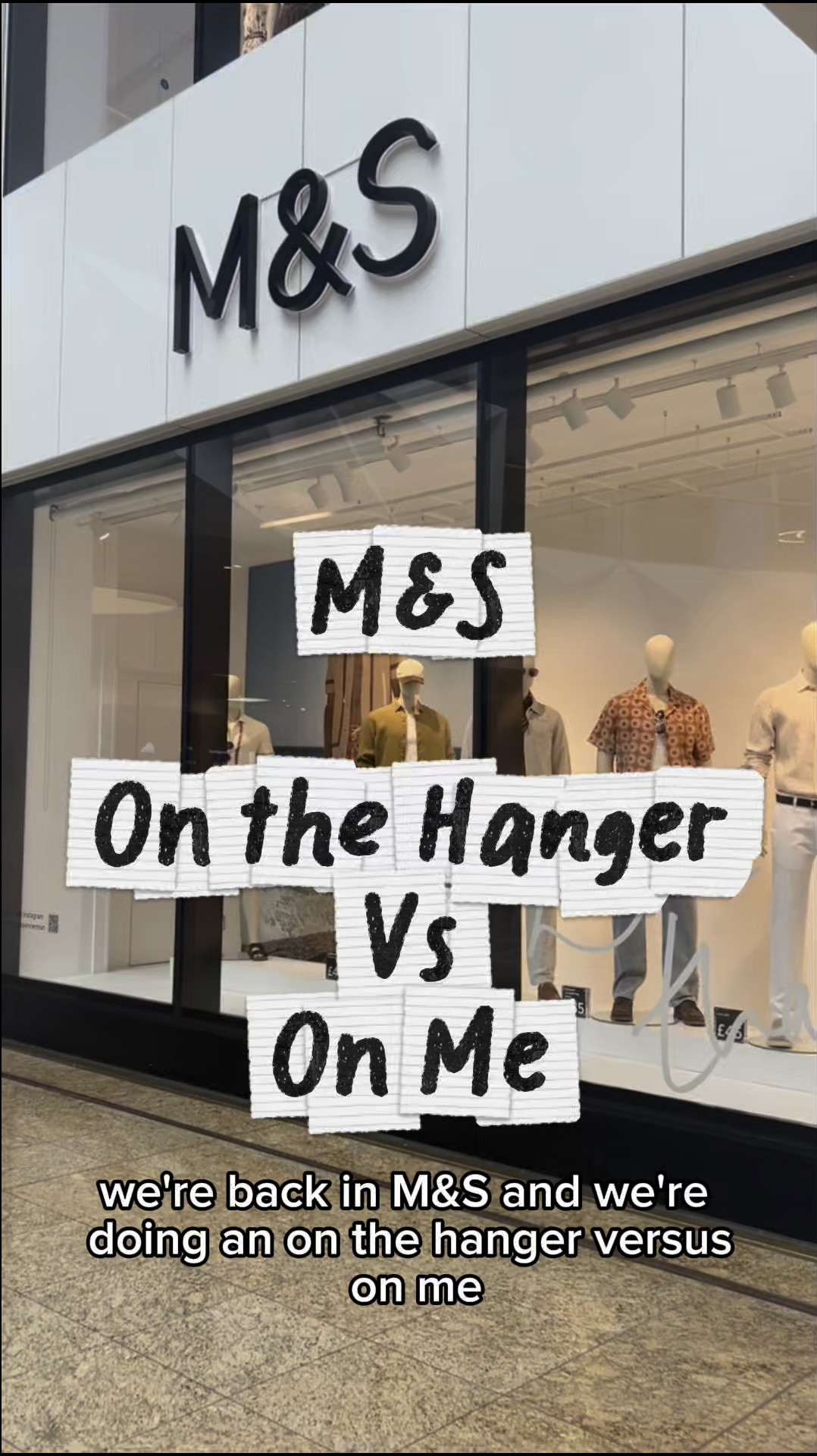 Back in M&S for my Personal Stylist Top Picks but this time we’re seeing what they look like on the hanger vs on me! Comment SHOP to get the item links sent straight to your DMs. 

The sizing is very much anyone’s guess at this point so please please please focus on fit and forget about what size you are buying. Its not you… its the clothes ❤️ 

P.s who doesn’t love a sweatshirt with pockets!! 

