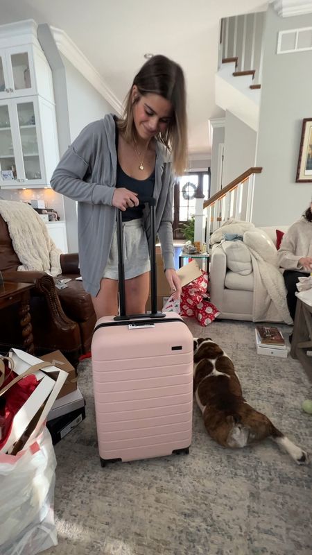 Away Carry-On Luggage in color- Petal is the cutest gift!! Nick’s sister got one for Christmas ♥️

#LTKtravel #LTKHoliday #LTKGiftGuide