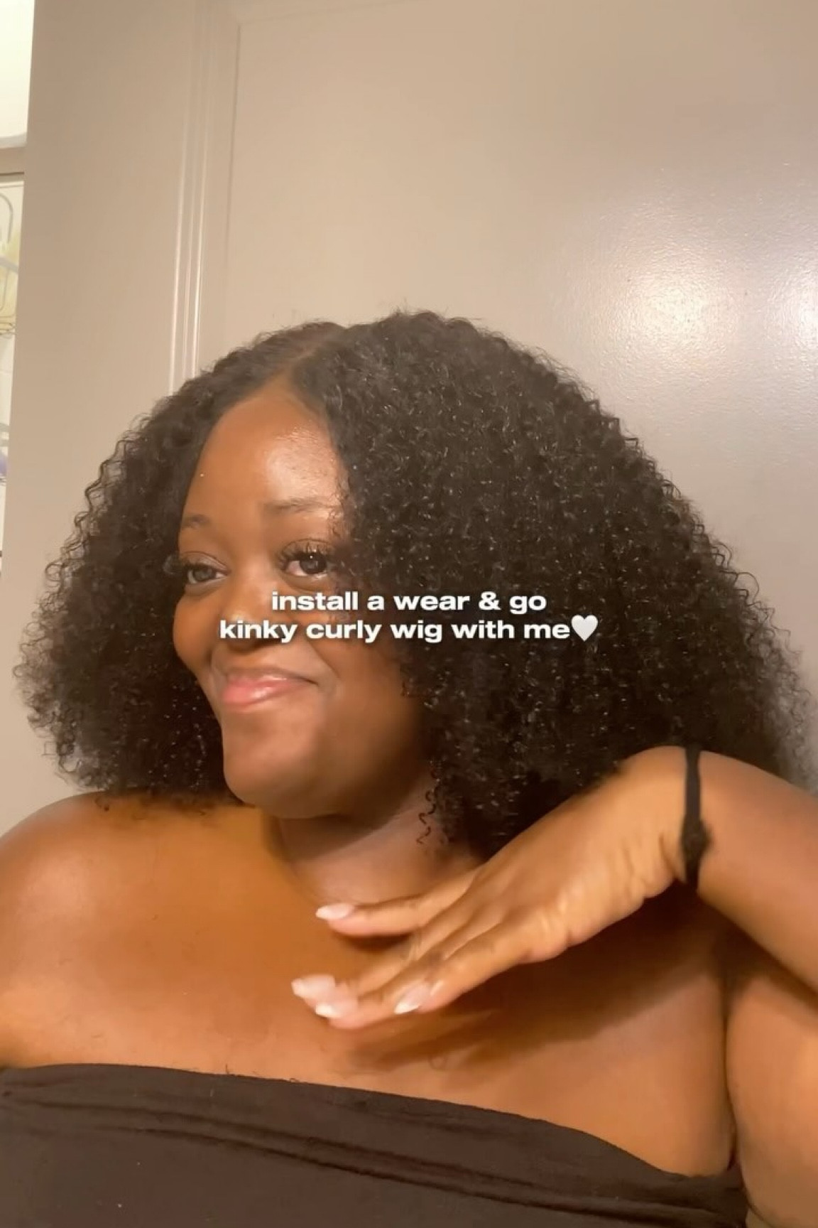 wear n go wigs >>> I got this 6x4 afro kinky curly 20 inch wig from amazon and I love it! It is very big & fluffy even when “wet” but it’s big hair don’t care season for me always 🙂‍↕️ 
.
it’s linked in my Amazon storefront & LTK so you know what to do 📦✨
.
follow @thatgirlchristellexo for more on here, tiktok, and YouTube 🌟
.
#thatgirlchristelle #trendingreels #atlinfluencers #blackgirlvlogger #minivlog #discoverunder10k #microinfluencer #contentcreatortips #atlantainfluencers #explore #wiginstall #gluelesswig #naturalwig #wiginfluencer